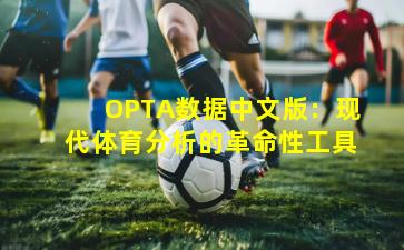OPTA数据中文版:现代体育分析的革命性工具
